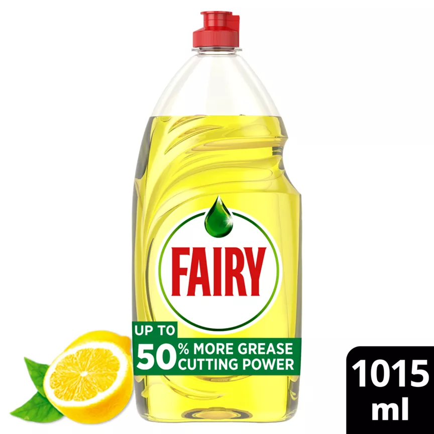 Fairy Lemon Washing Up Liquid  with LiftAction 1015ML