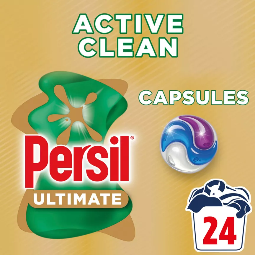 Persil Ultimate Washing Capsules Active Clean 24 washes