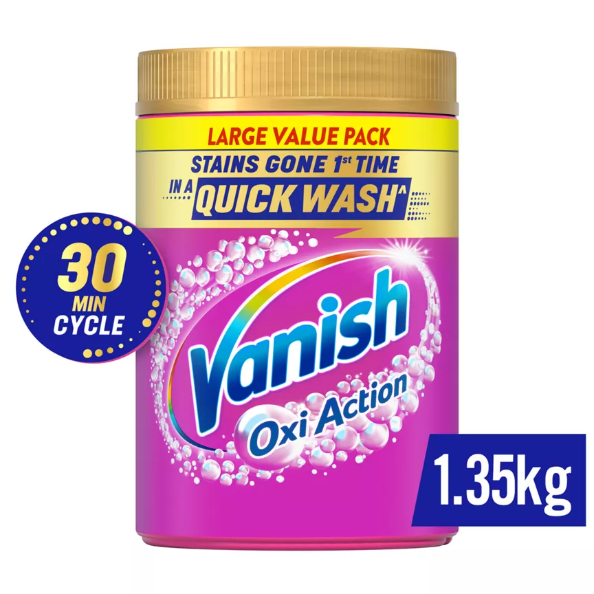 Vanish Oxi Action Laundry Booster Powder 1.35 kg