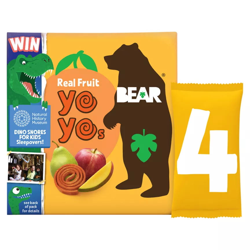 BEAR Marvellous Mango Yoyos 4 x 20g