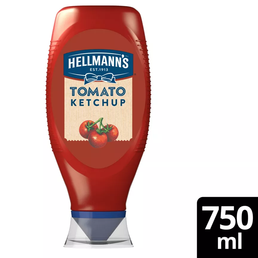 Hellmann's Condiment Squeeze Bottle Tomato Ketchup 750 ml