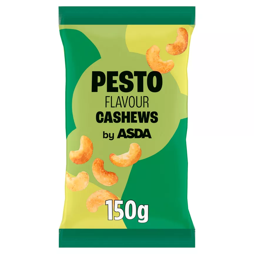 ASDA Pesto Flavour Cashews 150g