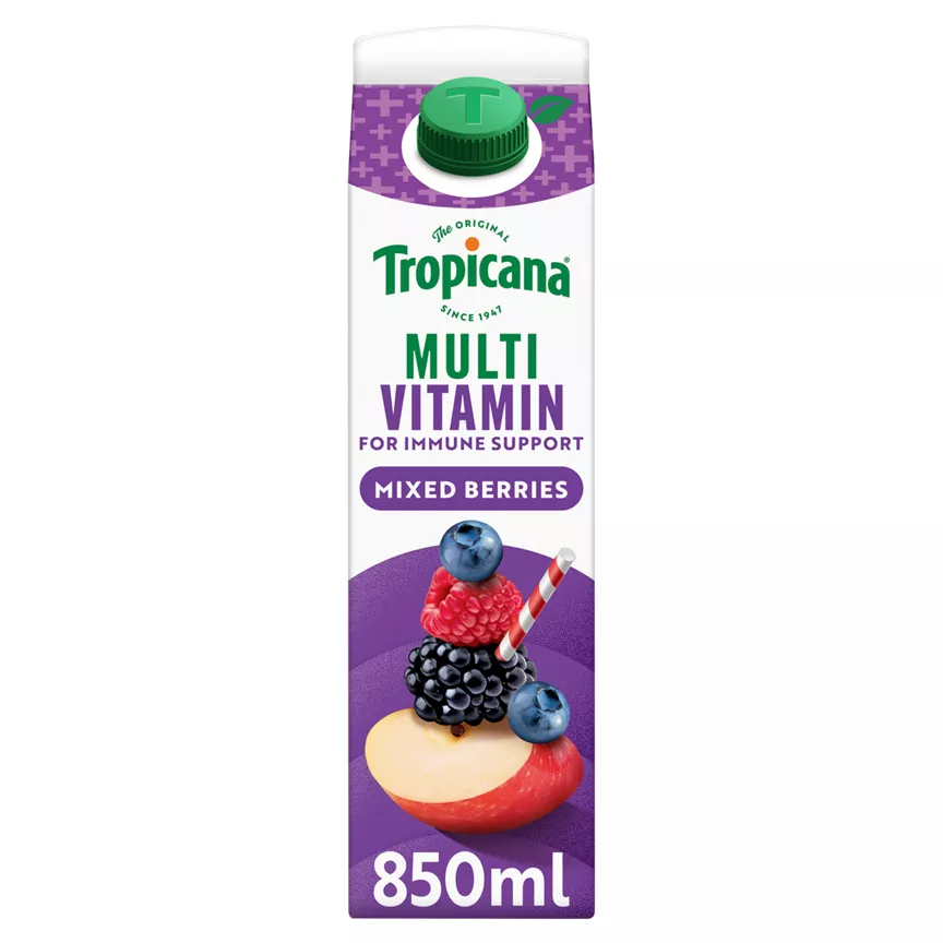 Tropicana Multivit Boost Mixed Berries 850ml