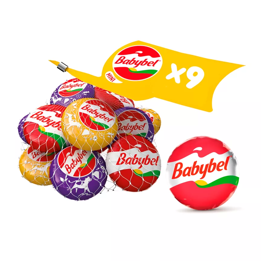 Mini Babybel Mix Pack Cheese Snacks 9 x 20g - Image 1