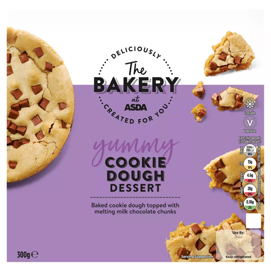 The BAKERY at ASDA Cookie Dough Dessert 300g