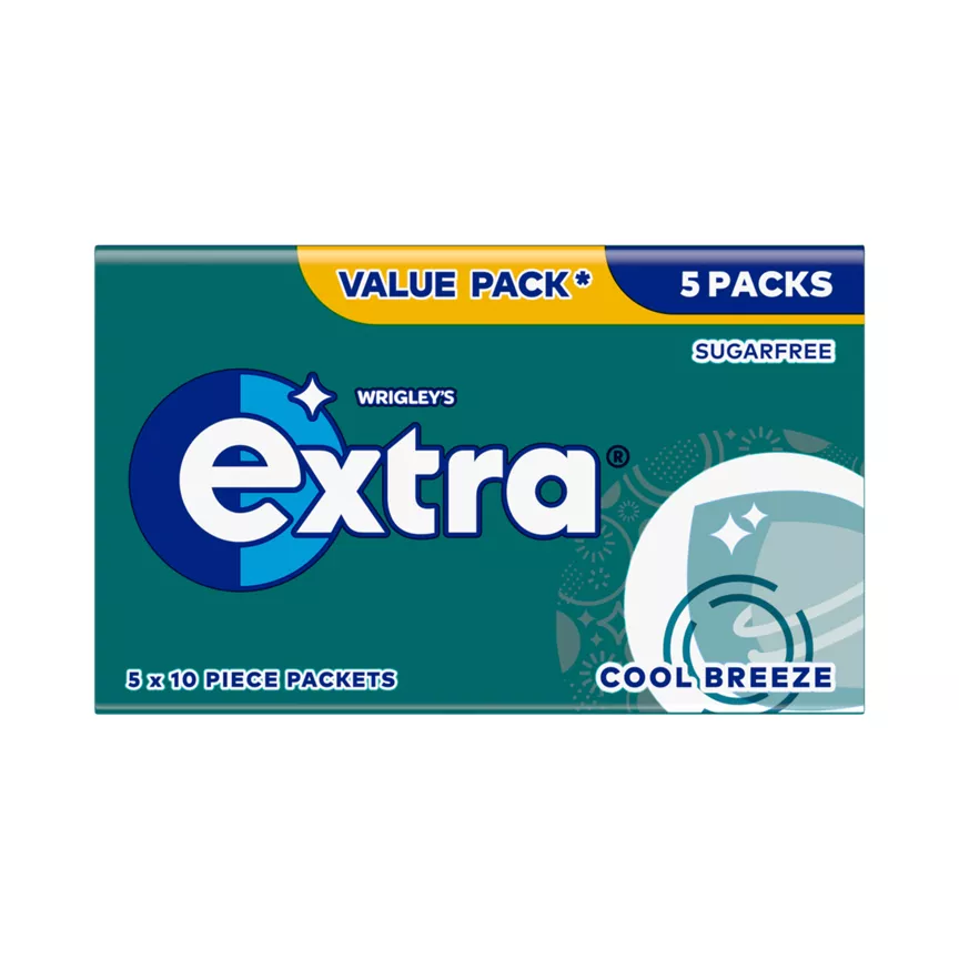 Wrigley's Extra Cool Breeze 5 x 14g (70g)