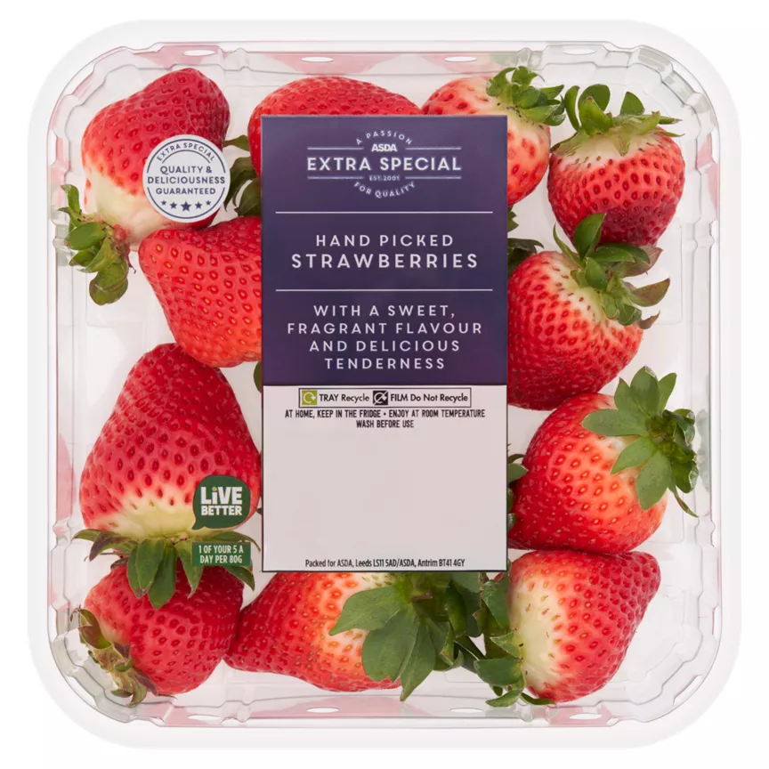 ASDA Extra Special Hand Picked Strawberries 350g
