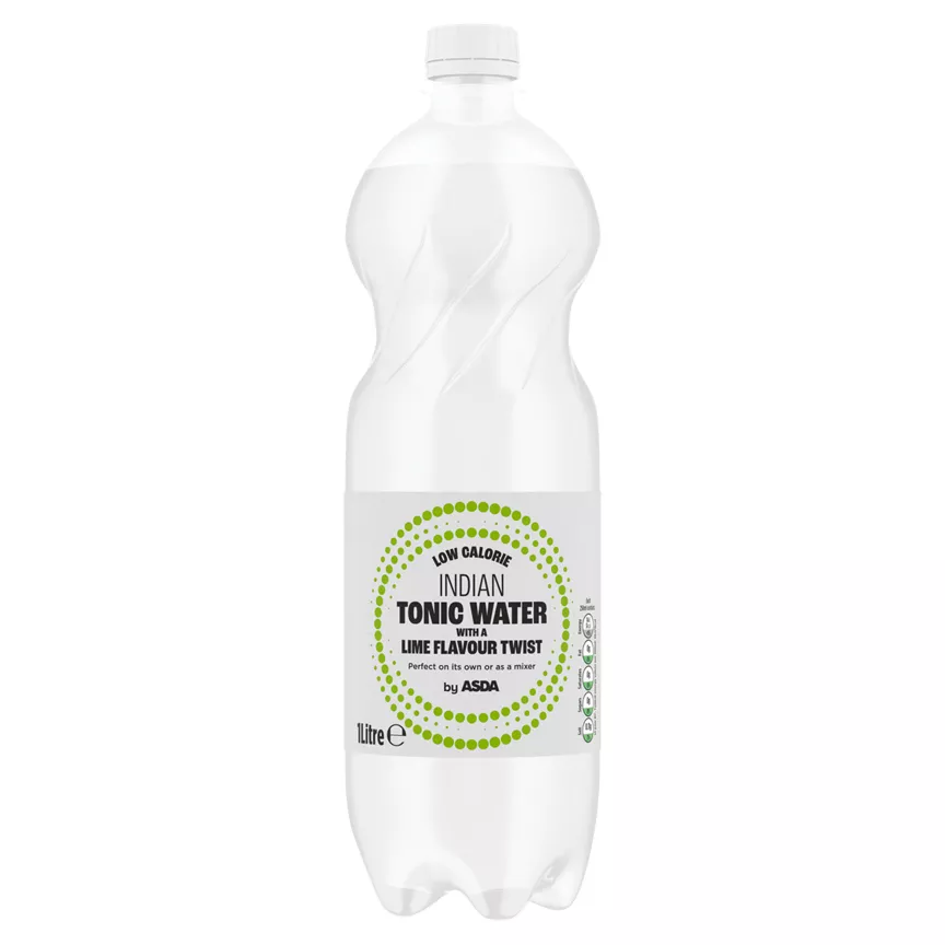 ASDA Indian Tonic Water with a Lime Flavour Twist 1 Litre