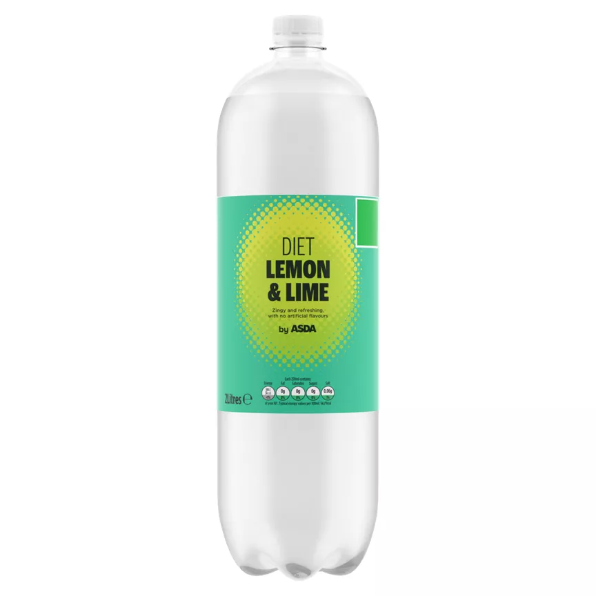ASDA Diet Lemon & Lime 2 Litres