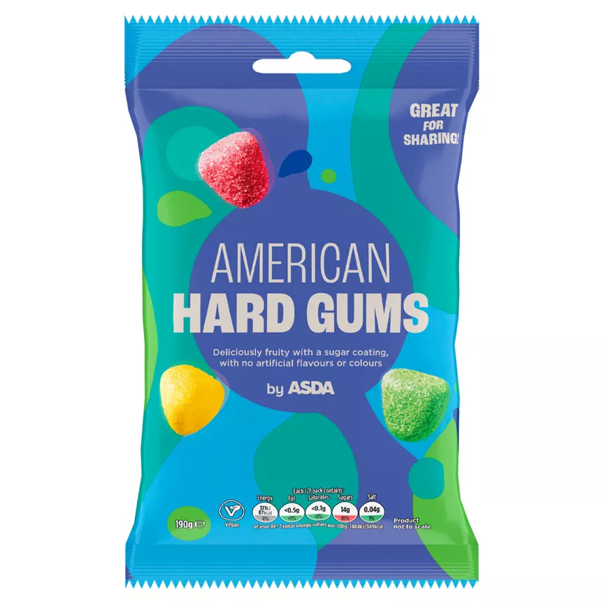 ASDA American Hard Gums 190g
