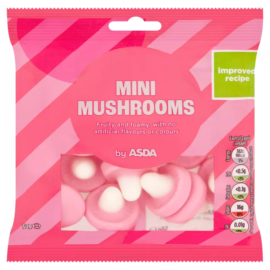 ASDA Mini Mushrooms 50g