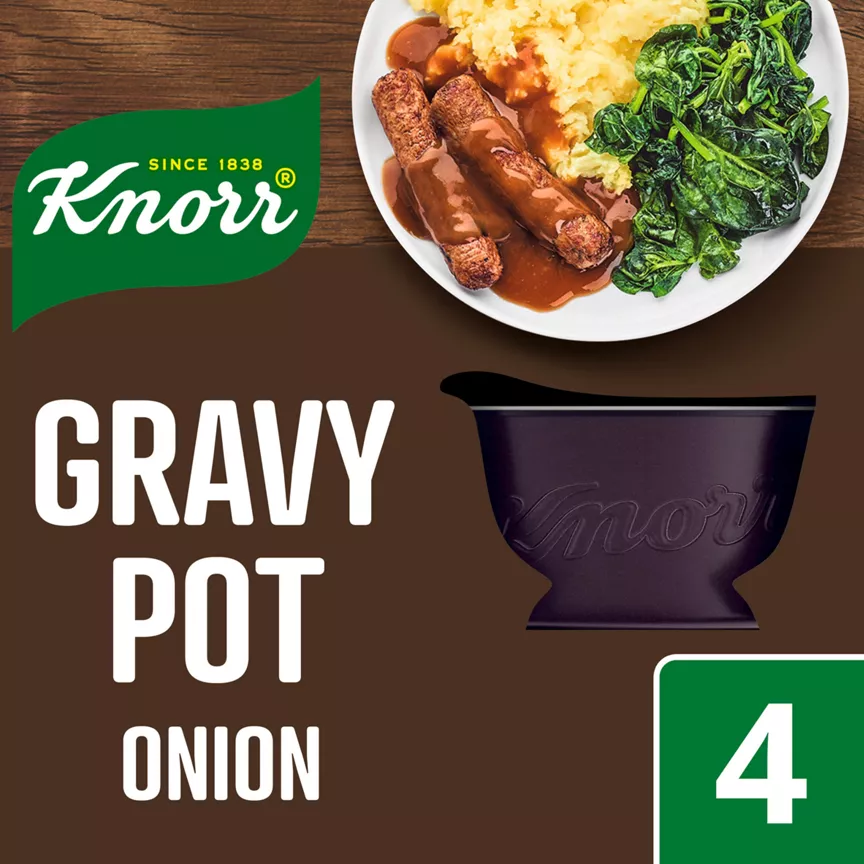Knorr Gravy Pot Onion 4 x 28 g