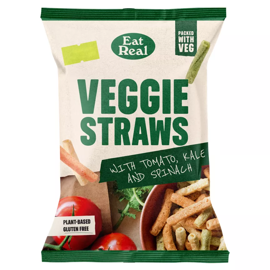 Eat Real Sea Salt Veggie Straws 110g
