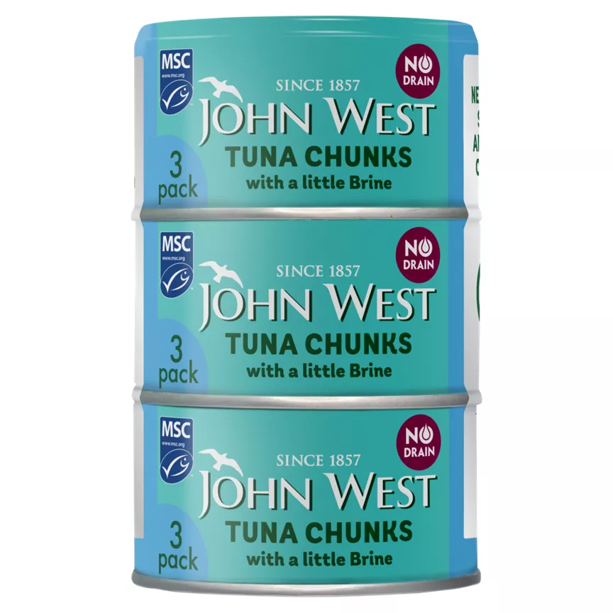 John West Tuna Chunks with a Little Brine 100g