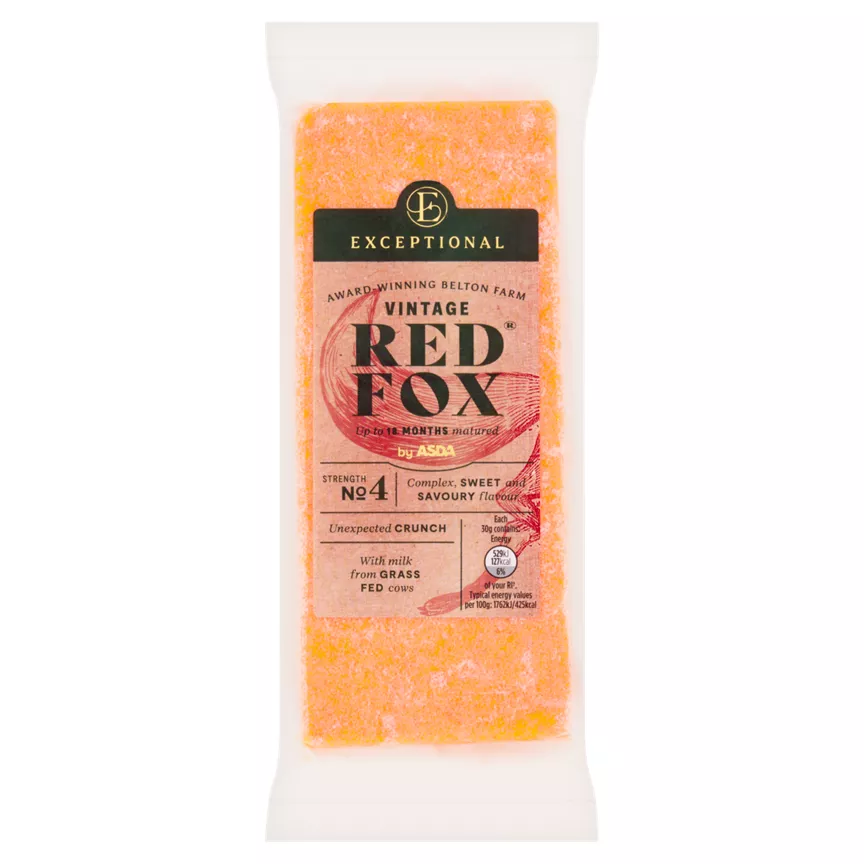 Exceptional by ASDA Vintage Red Fox 200g