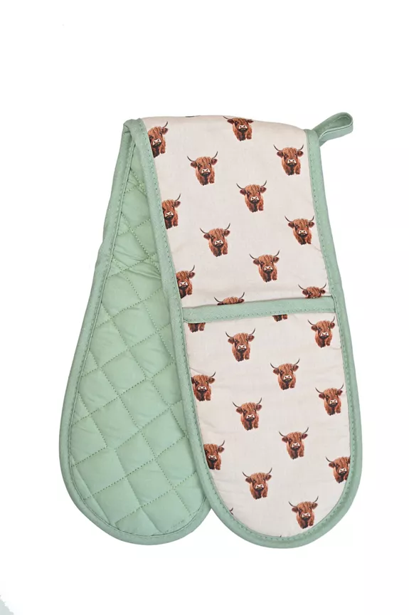 George Home Highland Cow Oven Glove