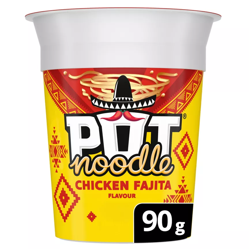 Pot Noodle Standard Snack Pot Chicken Fajita 90 g