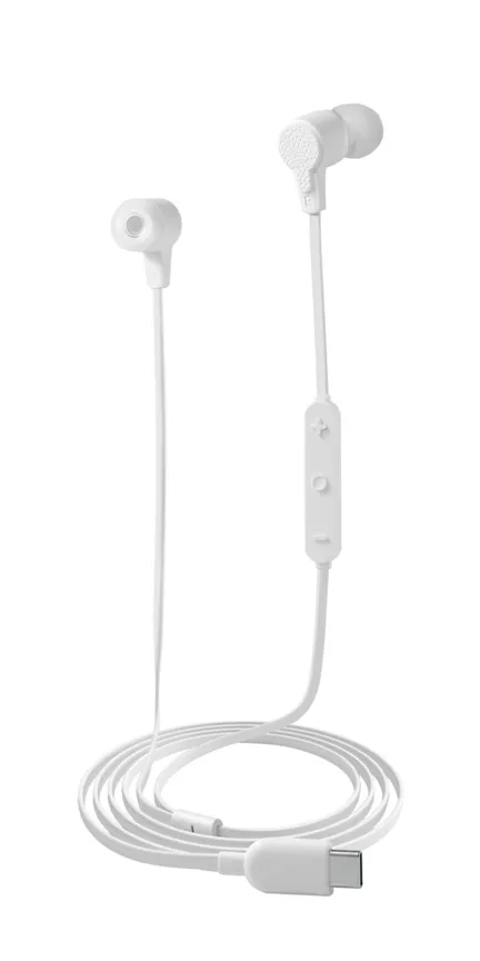 ASDA Tech USB C Earbuds White