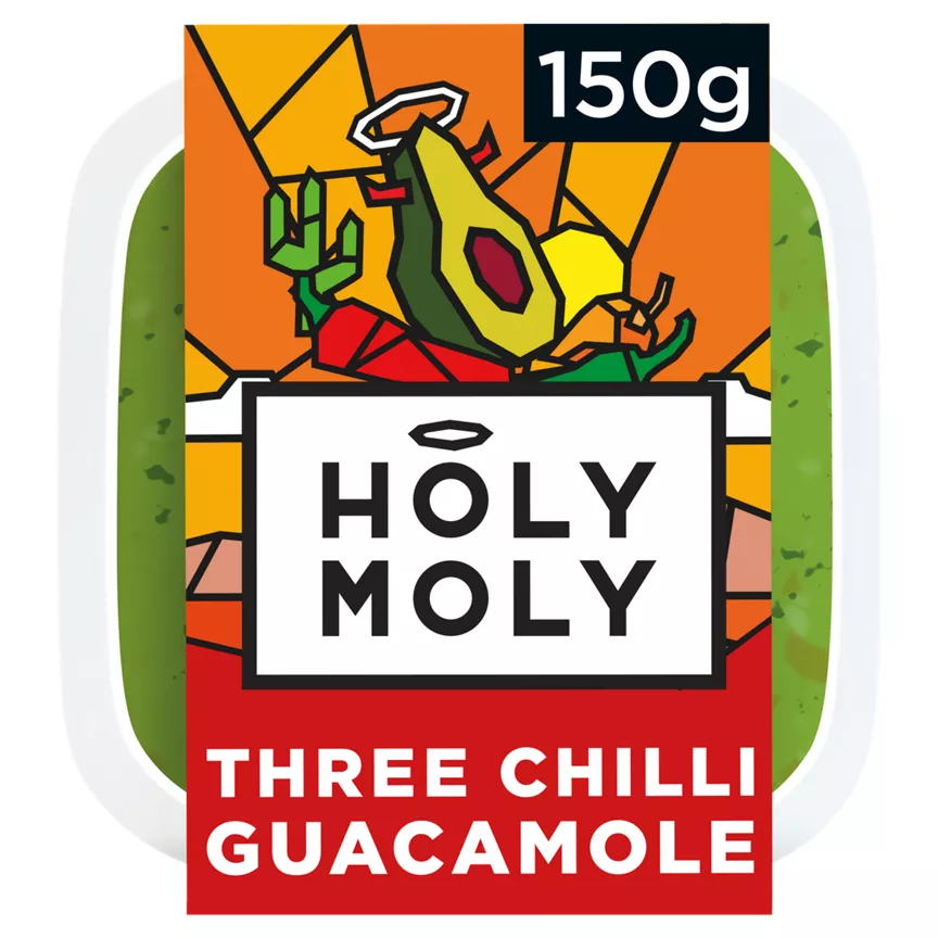 Holy Moly Guacamole Three Chilli 150g