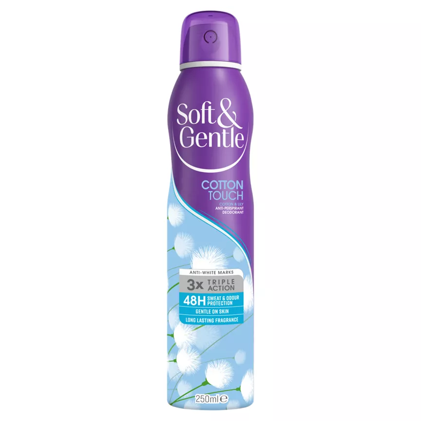 Soft & Gentle Cotton & Lily Anti-Perspirant Deodorant 250ml