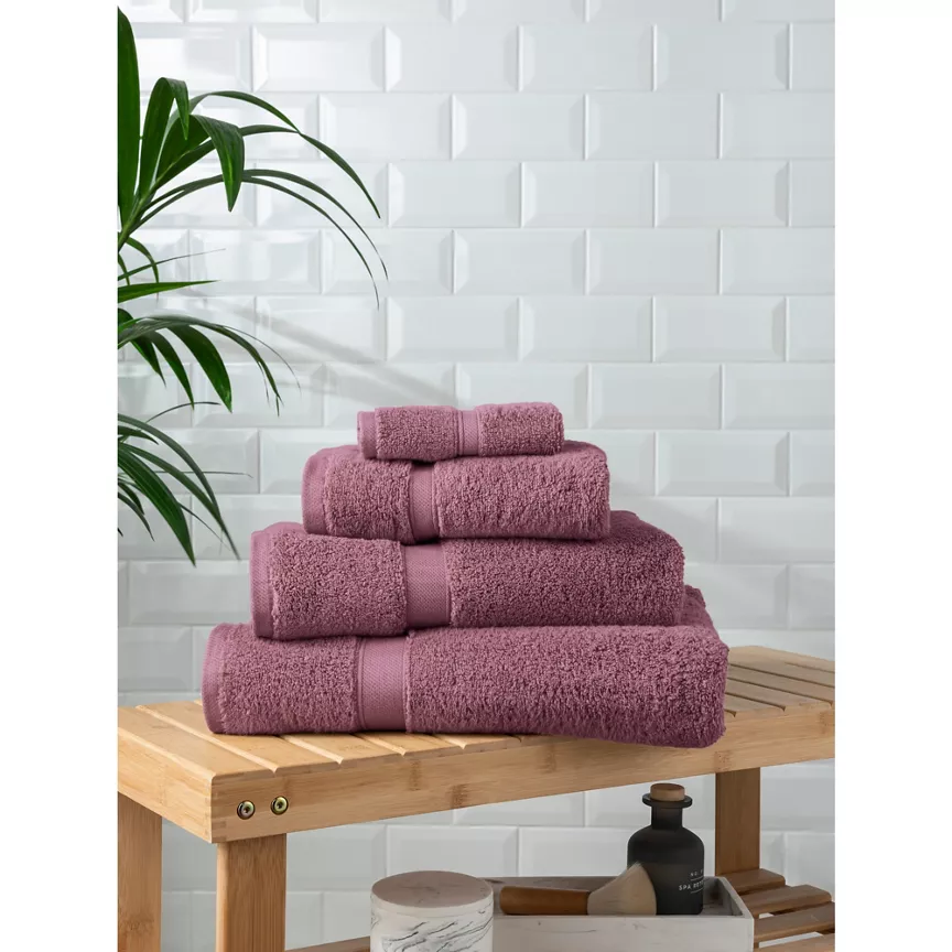 George Home Rose Super-Soft Cotton Bath Towel