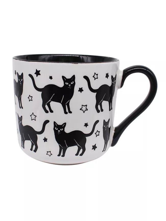 George Home Black Cat Mug
