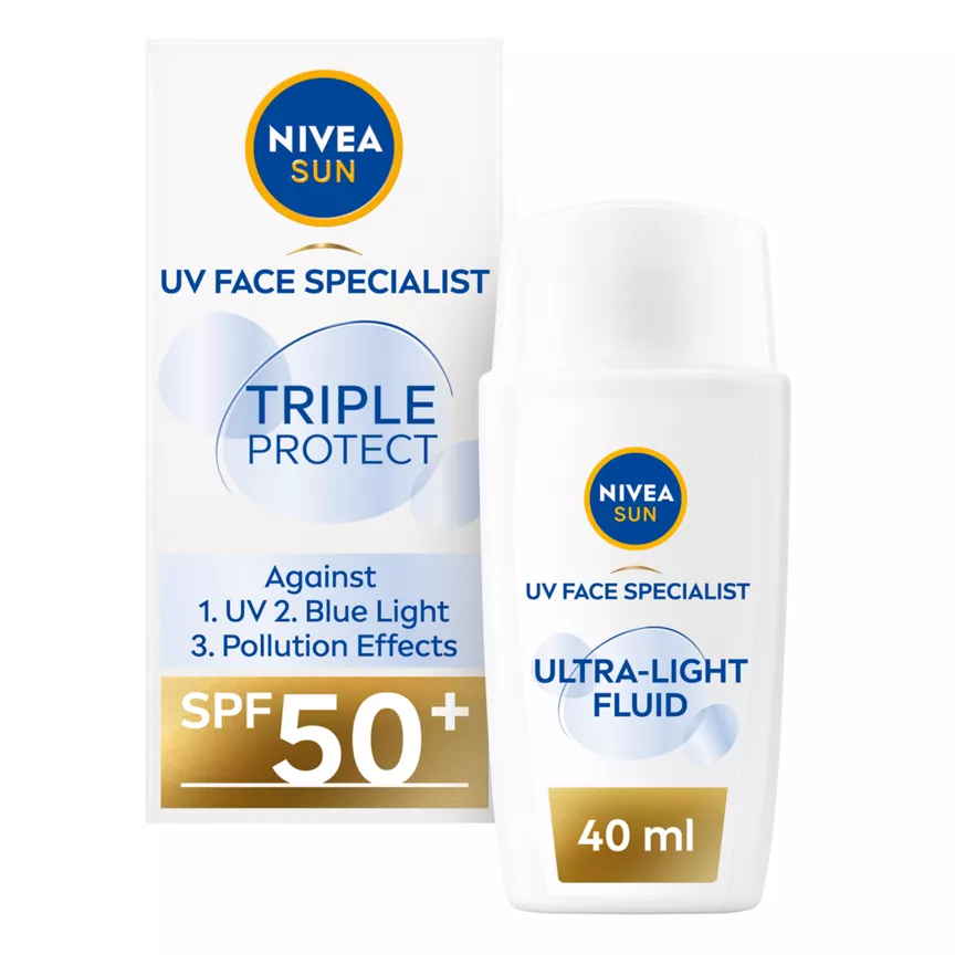 Nivea Sun UV Face Specialist Triple Protect Sun Fluid SPF 50+ 40ML