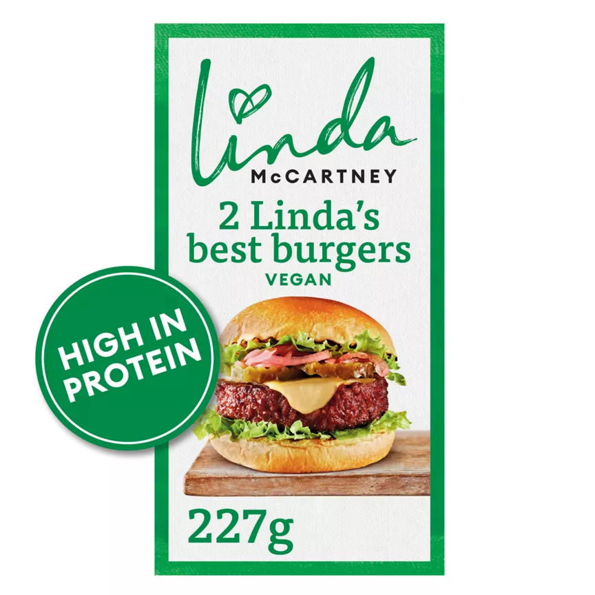 Linda McCartney's 2 Linda's Best Burgers 227g