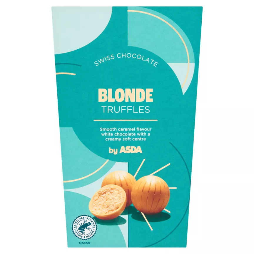 ASDA Swiss Chocolate Blonde Truffles 205g