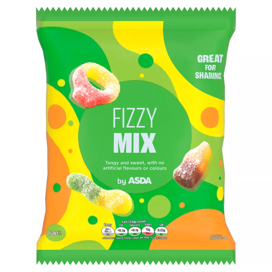 ASDA Fizzy Mix 150g