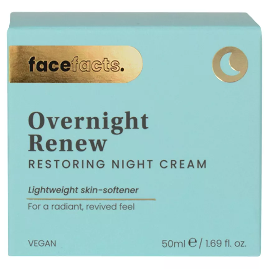 Face Facts Overnight Renew Restoring Night Cream 50ml