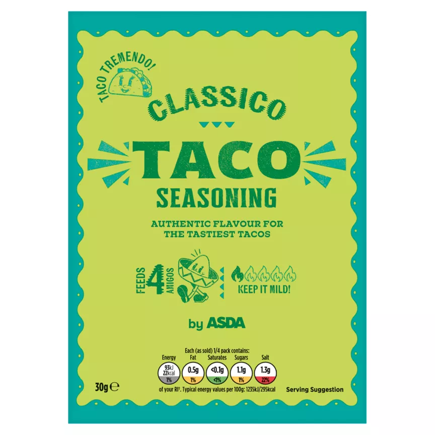 ASDA Taco Seasoning 30g