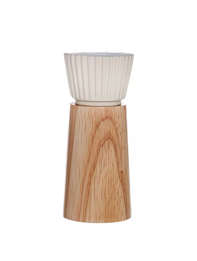 George Home Cream Salt And Pepper Mill