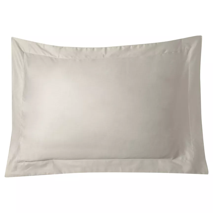George Home Luxuriously True Grip Soft 100% Cotton 300 Thread Count Oxford Pillowcase