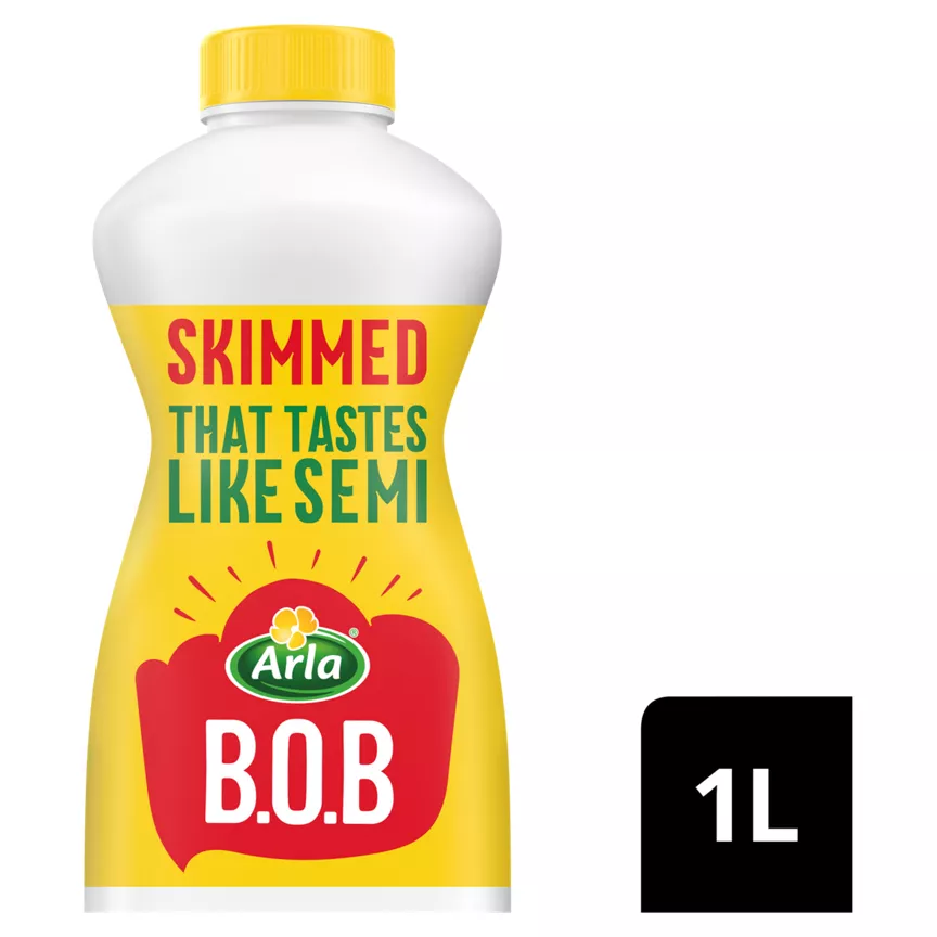 Arla B.O.B Skimmed 1l
