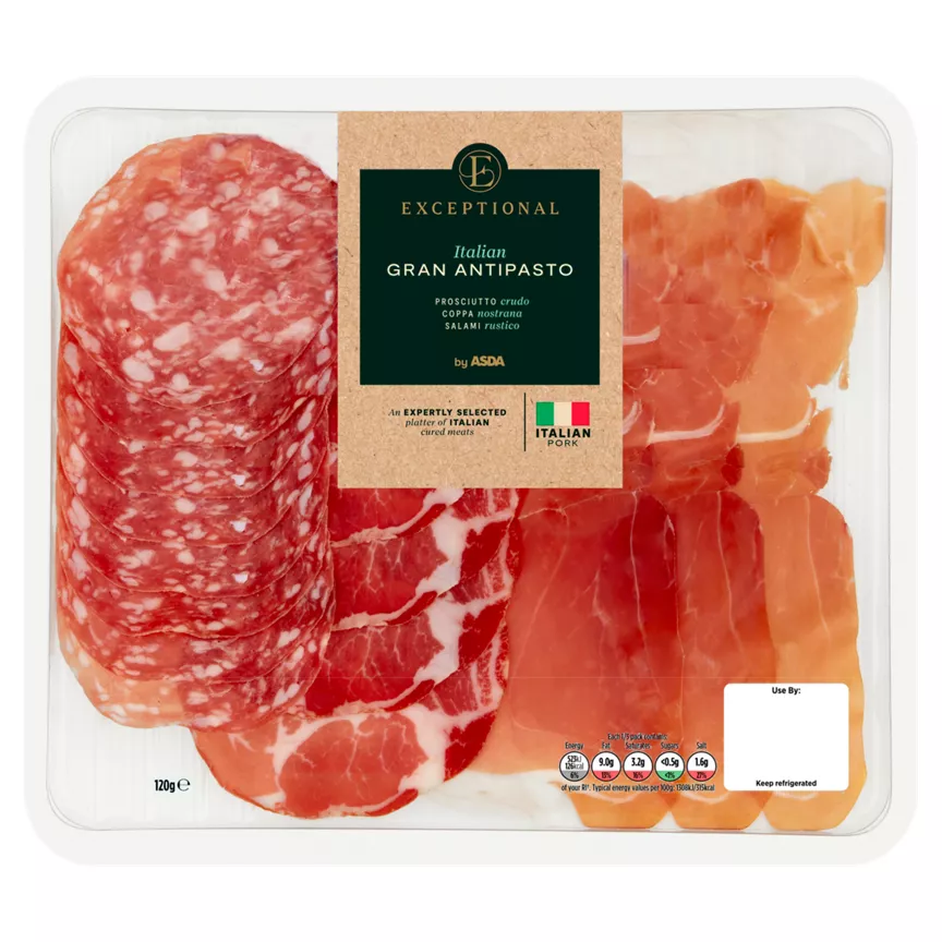 Exceptional by ASDA Italian Gran Antipasto 120g