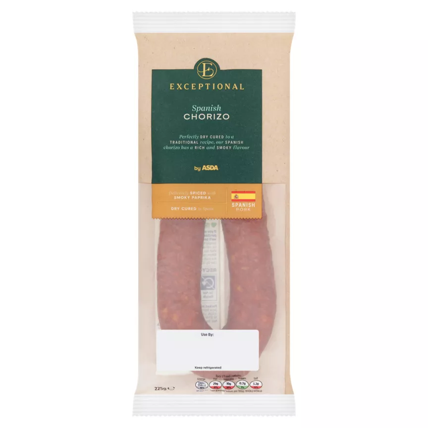 Exceptional by ASDA Spanish Chorizo 225g