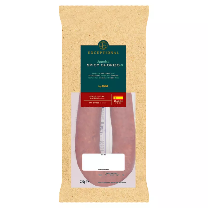 Exceptional by ASDA Spanish Spicy Chorizo 225g