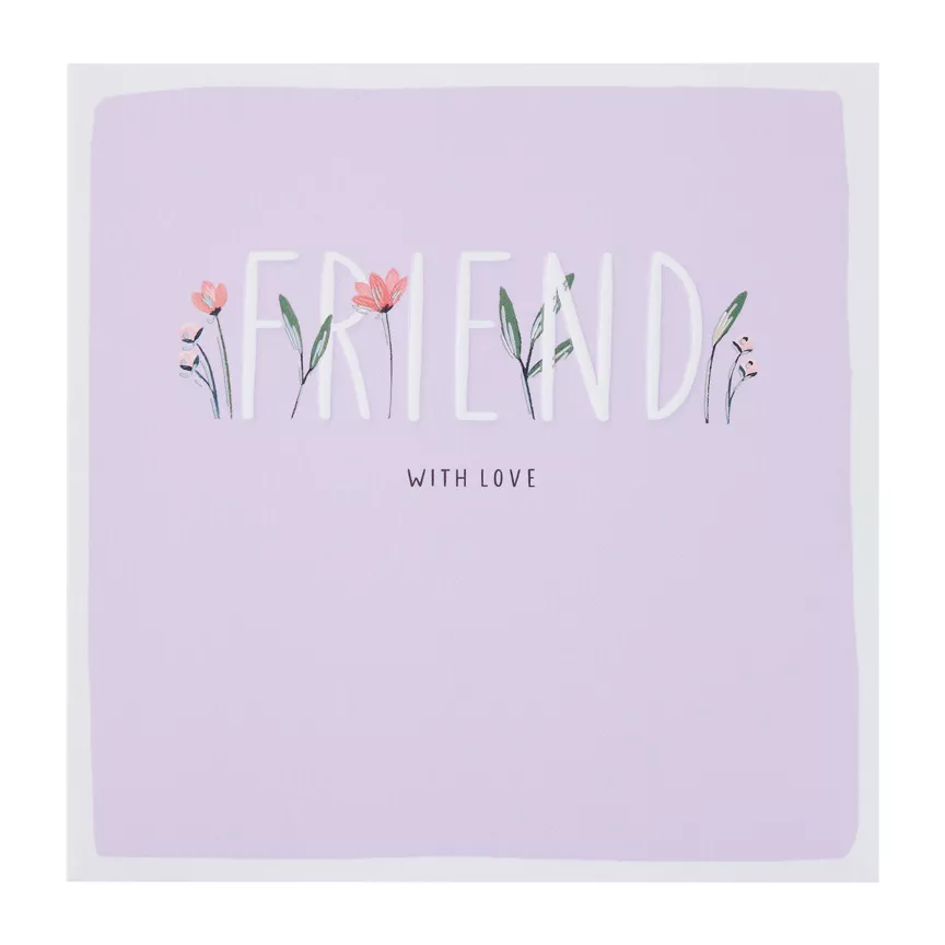 George Home Friend Birthday Card