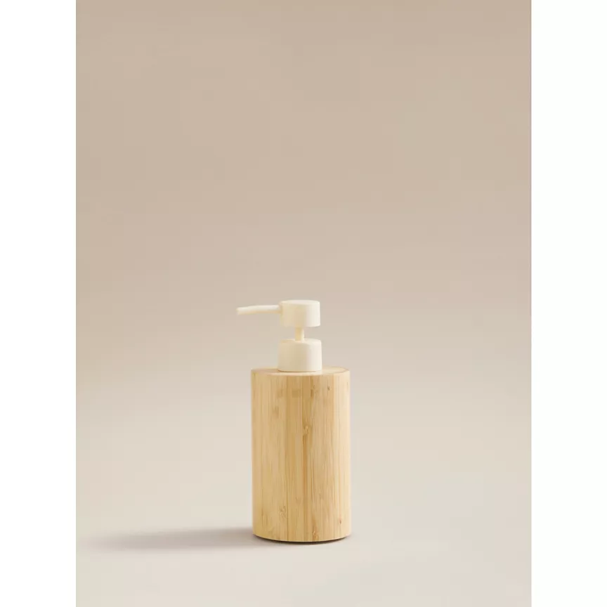 George Home Light Wood Bamboo Dispenser