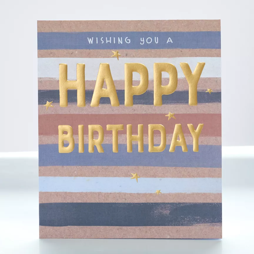 George Home Birthday card