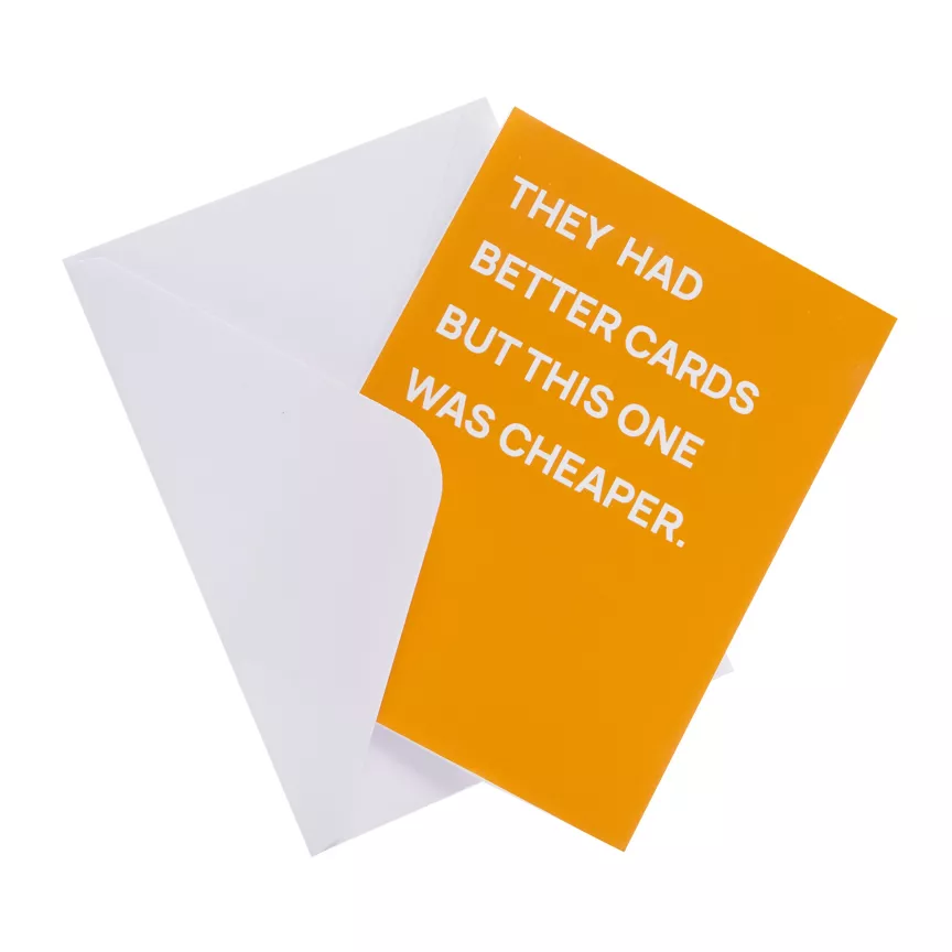 George Home Blank card