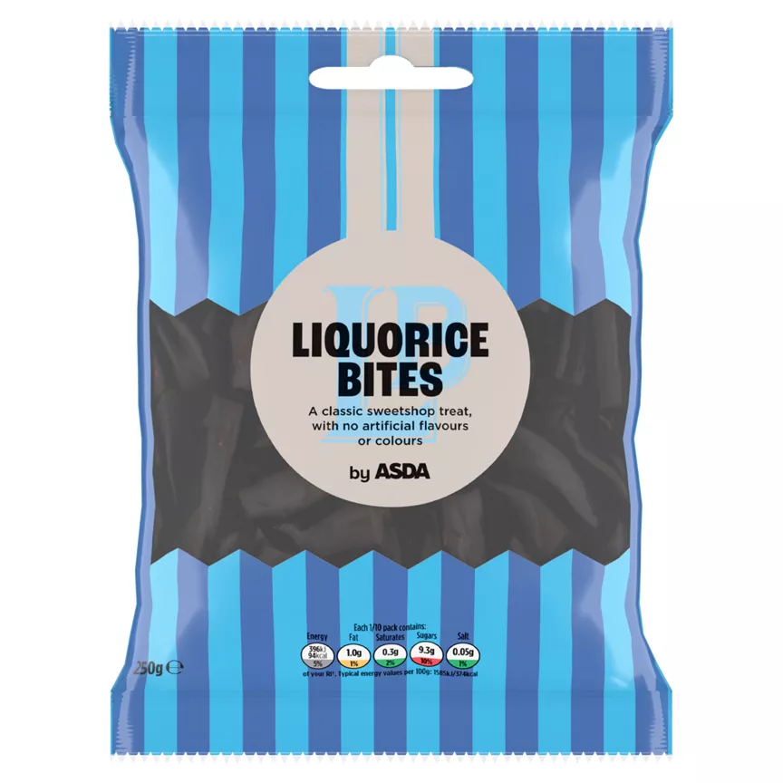 ASDA Liquorice Bites 250g