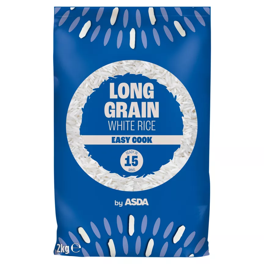 ASDA Long Grain White Rice 2kg