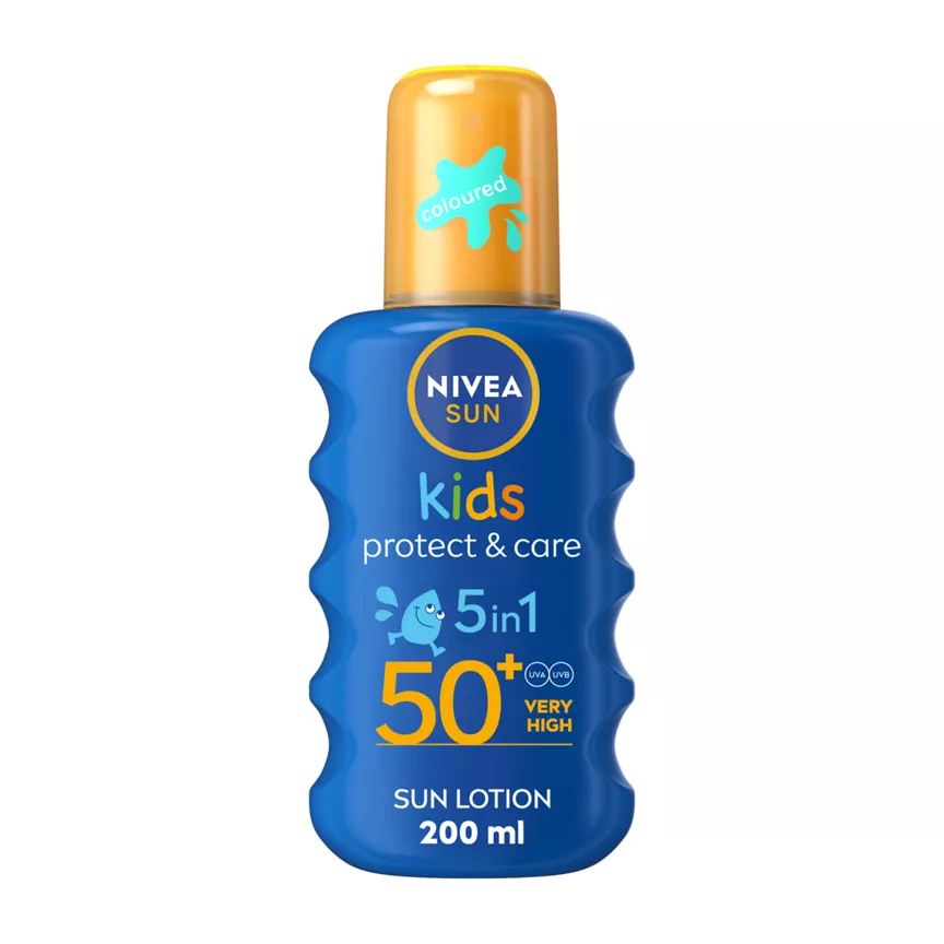 Nivea Sun Kids Protect & Care Coloured Spray 200ML