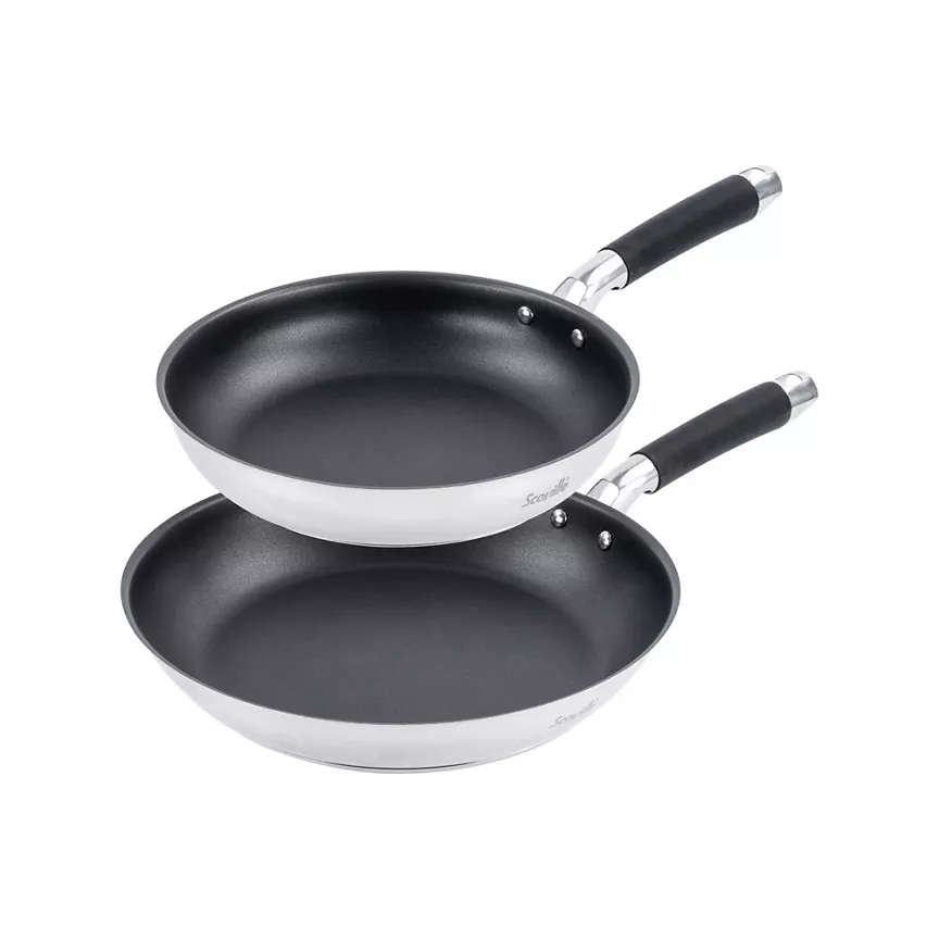 Scoville Steellux 2 Piece Frying Pan Set