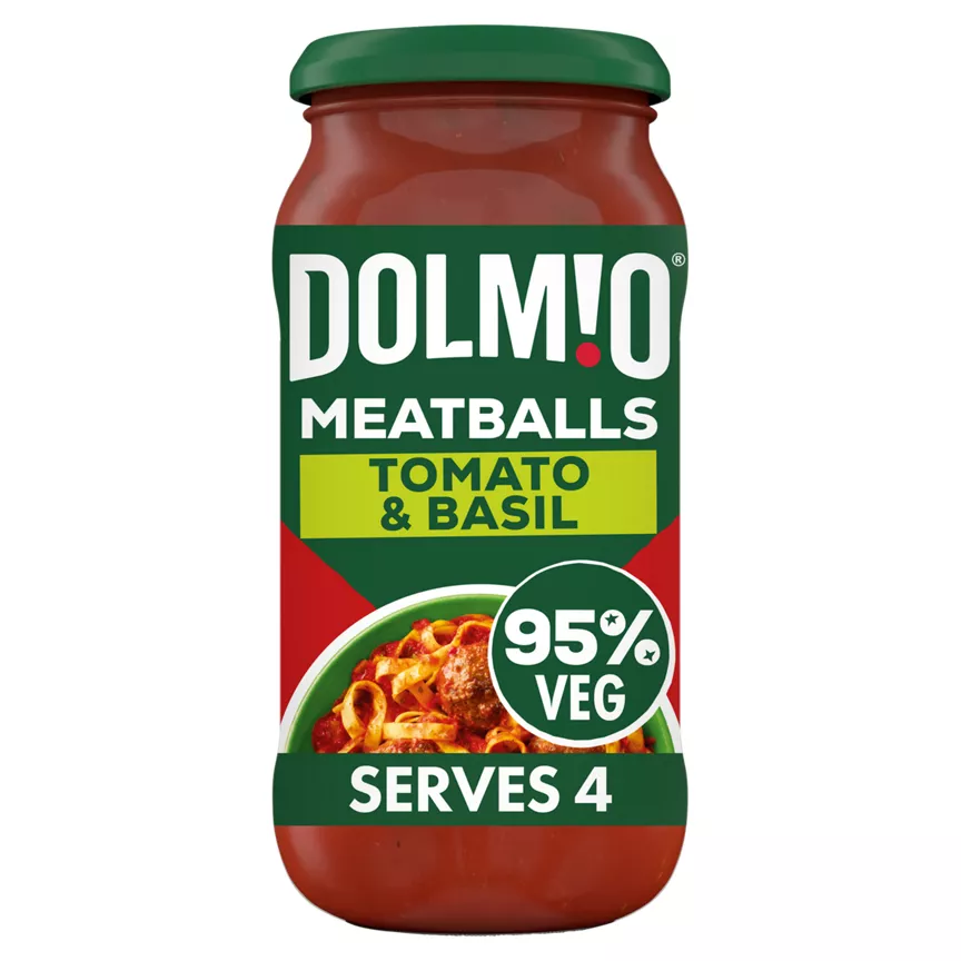 Dolmio Tomato & Basil Sauce for Meatballs 450g