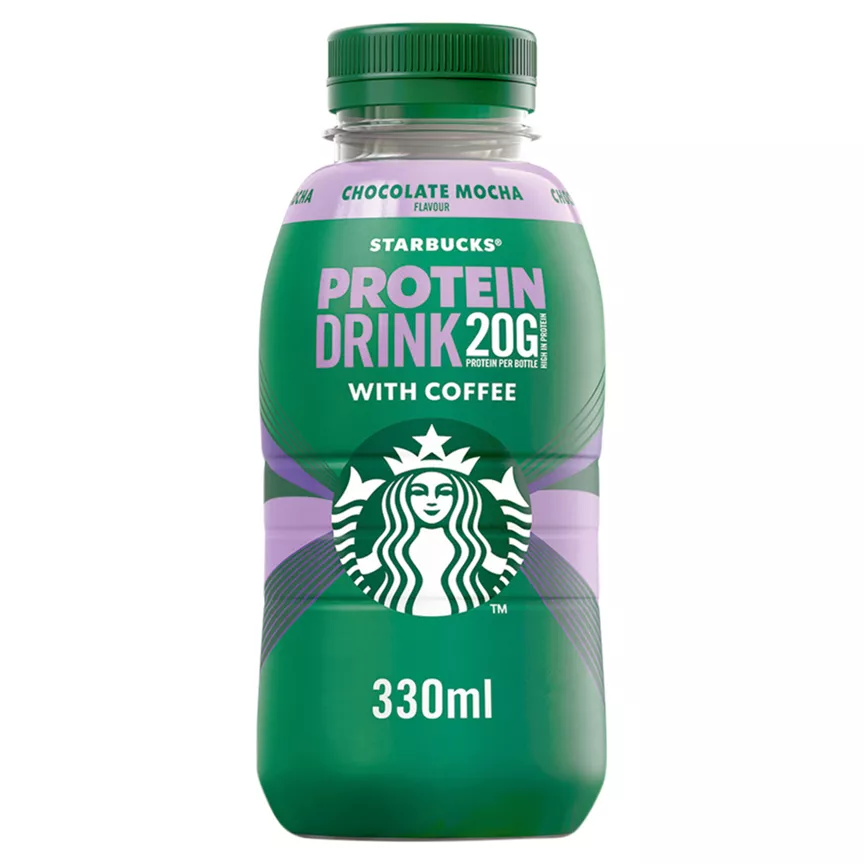 Starbucks Chocolate Mocha Flavour Protein Drink with Coffee 330ml