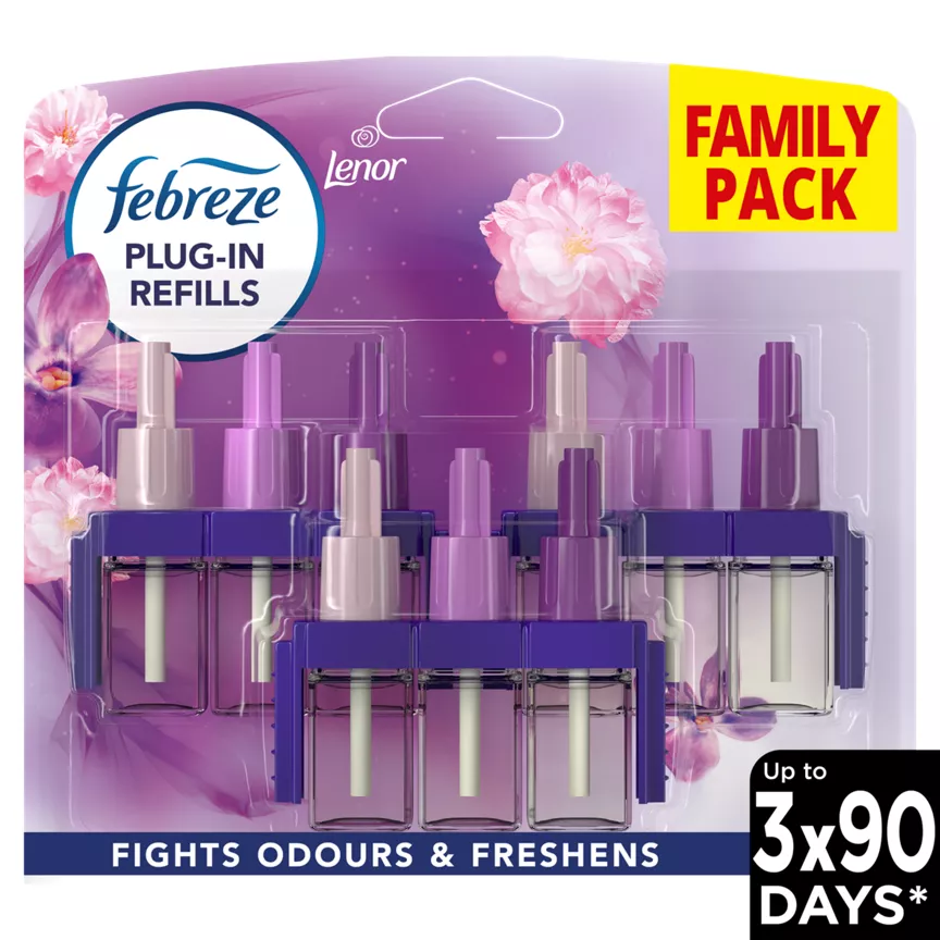 Febreze 3Volution Air Freshener Plug-In Refill Exotic Bloom 3x20ml