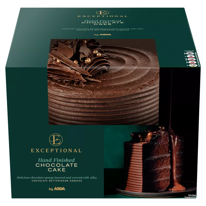 Exceptional by ASDA Chocolate Cake